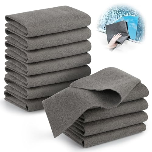 jwogngls 12 Stück Aquaglide Tücher,Serenosole Aquaglide Tücher,Verdicktes Magisches Reinigungstuch, 30x30cm Wiederverwendbar Magisches Reinigungstuch, Microfasertücher für Möbel, Glas