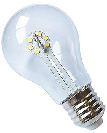RAWARS 10 pz/Lotto A60 Lampadina E27 Petalo Luce AC85-265V No Strobe 5W Sorgente Luminosa A Sospensione (Dimensione : E27 85-265V, Colore : Warm White)