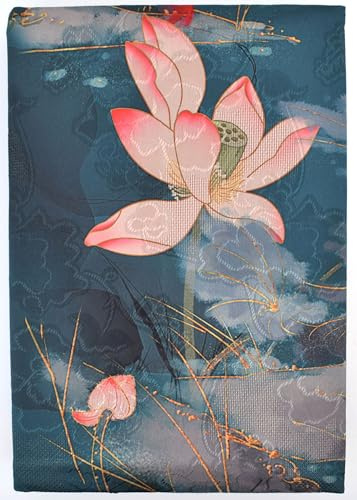 BLBMH 5,5 x 8,5 cm Stoff-Buchumschlag für Taschenbuch, Bibel für Frauen – Lotus