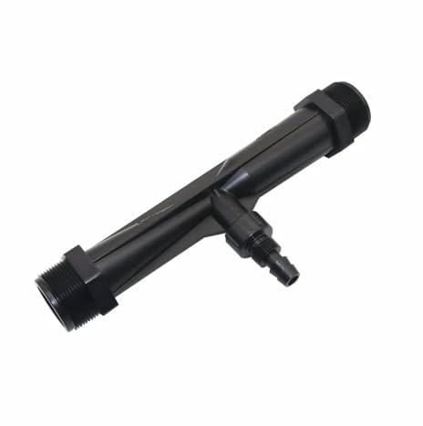 XIOKLM Dispositivo de riego por goteo de rosca de 1,5 (1-1/2) pulgadas, inyector de fertilizante Venturi, tubo de agua compatible jardín y agricultura, jardín doméstico