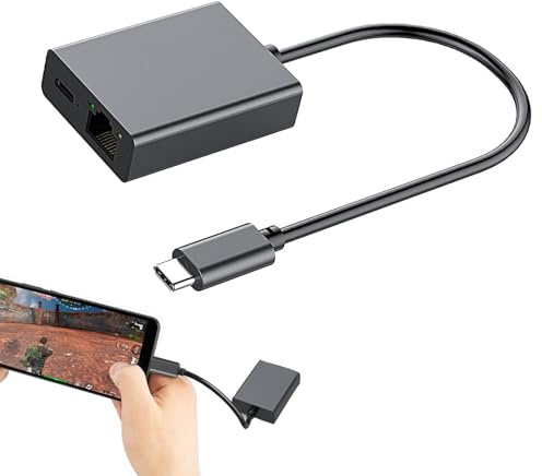 Adattatore di rete Ethernet per connessione cablata computer, cavi Internet