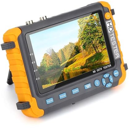 Tester für Überwachungskameras IV8W CCTV Analog Kamera Tester Mini Monitor Tester 8MP AHD/CVI/TVI Tester Kamera PTZ Mit VGA Eingang UTP Kabel Tester Kurzes Video