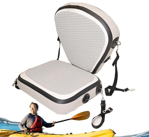 Aufblasbarer Bootssitz, wasserdichter Paddelboardsitz, verstellbarer Kajaksitz, verschleißfester Bootssitz, Mehrzweck-Kanusitz, Kajak-Rückenstütze, bequemer Bootssitz, tragbarer Paddelbrettsitz