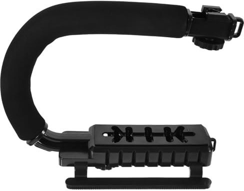 CONGARTENO Stabilisateur Portable pour Smartphone Et DSLR Poignée u Forme De Support Léger pour Créateurs Vidéo Extérieur
