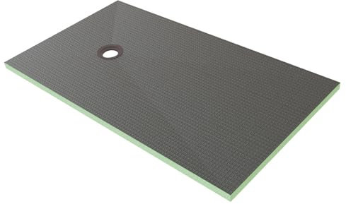 Receveur de douche recoupable sur mesure - 160 x 90cm - Ép.40mm - receveur de douche à carreler - Résistant à l'humidité