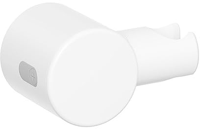 Gatuida Support Pommeau Douche Blanc Sans Percage Pour Salle De Bain Support De Pommeau De Douche Pour Arroseur Standard