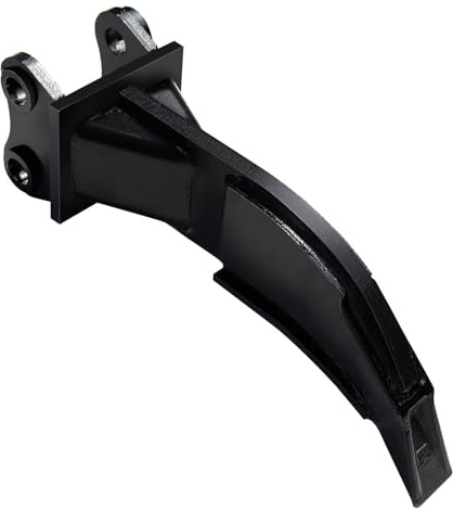 Hyuduo Accessorio per Scarificatore per Mini Escavatore, Ganci in Acciaio Legato, Denti per Scavatori di Piccole Dimensioni Fino a 2 Tonnellate, Scarificatore per Rompere il Terreno Duro, Scavare