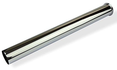 Bördelrohr Tauchrohr für Siphon messing verchromt Durchmesser 32- 250 mm Lang