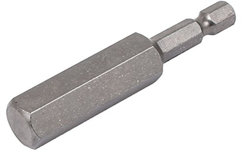 sourcing map 1/4 Sechskant Shaft 12mm Magnet Innensechskant Schraubendreher Bit 65mm Länge de