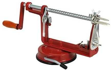 Farberware 5162120 - Pelador de manzana, acero, color rojo