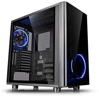 Thermaltake View 31 TG Case ATX per PC, Nero