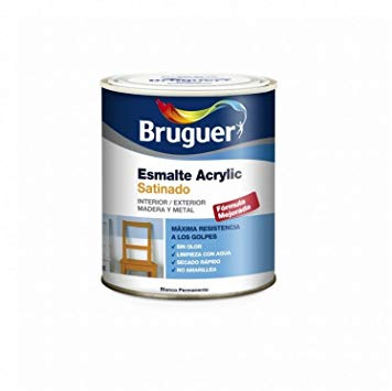 Bruguer Acrylic Multisuperficie Esmalte al agua Satinado Lila Claro 250 ml