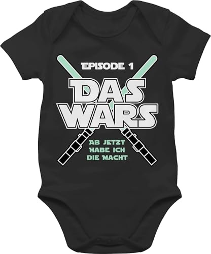 Shirtracer - Baby Body Kurzarm - Zur Geburt - Das wars Jetzt habe ich die Macht I