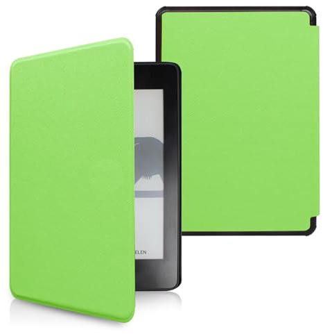 Hülle Kompatibel 6 Zoll Kindle Paperwhite 5./6./7. Generation [Erschienen im 2012-2015]-Automatische Schlaf-/Wachfunktion, Leicht Und Dünn Kreuzmuster Schutzhülle Aus Pu Leder