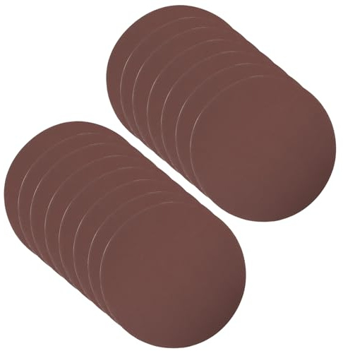 CoCud Hook and Loop Sanding Discs, 8 Inch 200mm Sandpapers 600 Grit Aluminum Oxide Flocking Sandpaper - (Applications: for Wood Metal Drywall), 15 Pieces