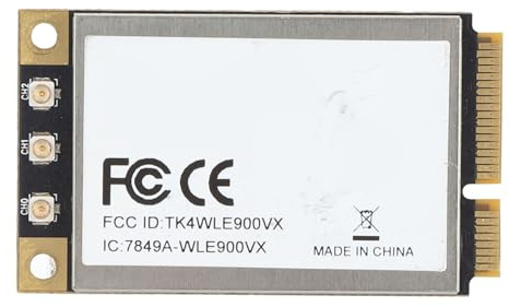 PUSOKEI WLAN-Karte, Industrieller Dualband-WLAN-Adapter WLE900VX QCA9880 3×3 MIMO 802.11AC-Modul, MiniPCle- und PCle 1.1-Schnittstellen-Netzwerkadapter