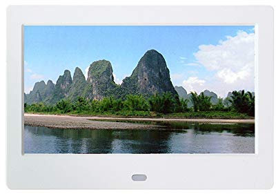 CRBUDY 7 inch Photo Frame, Electronic Photo Album, Picture Music Video Player, Advertising Machine