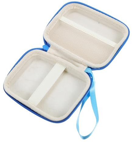 TOVINANNA Blutzuckermessgerät Aufbewahrungstasche Klein Tragbar Mit Innenpolsterung Reißverschluss Schutztasche Für Diabetes Zubehör Reise Und Alltag