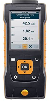 Luxmetro portatile, Misuratore leggero, anemometro del misuratore della luce dello spettrometro e misuratore di qualità dell'aria interna con sonda lux del cavo fisso da 1,4 m per interni ed esterni
