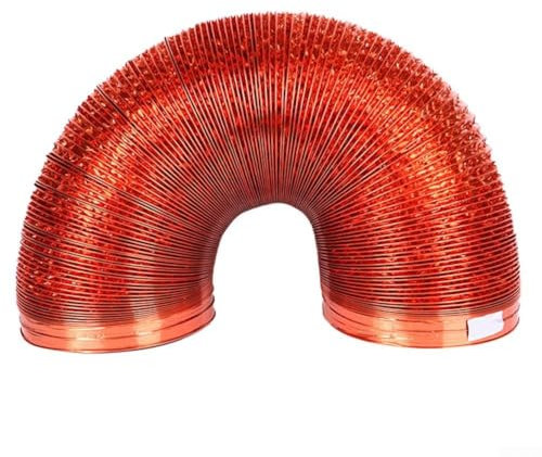 Efficiently Channel Hot Air with a 3 Meter High Temperature Resistant Aluminum Exhaust Pipe (183mm)