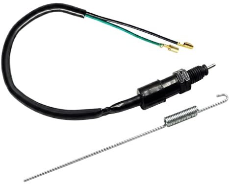 Interrupteur de Feu de Frein Arrière Universel pour Motos avec Ressort | Contacteur de frein universel pour motos et scooters avec ressort ajustable. Améliorez la sécurité avec un feu stop réactif.