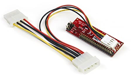 StarTech.com Adattatore per dischi rigidi IDE a SATA o lettori ottici - Convertitore PATA a 40 pin a HDD/SSD/ODD SATA da 2,5 (IDE2SAT2)