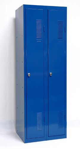 Szagato SPIND 2 Abteil 180x60cm 2 Böden Vorhängeschloss blau