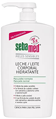 Sebamed Leche Corporal Hidratante 750ml - Leche hidratante para pieles normales sensibles, indicada para uso diario