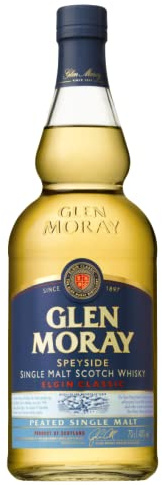 Glen Moray Peated Single Malt Scotch Whisky, 70cl