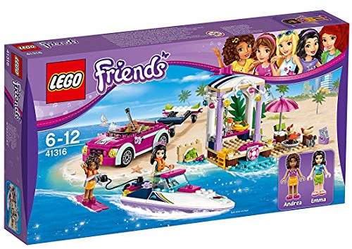LEGO Friends 41316 - Andreas Rennboot-Transporter