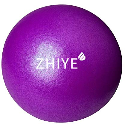 ZHIYE Pilates Yoga Ball Exercise Ball Core Fitness Bender, Yoga, Stability, Barre, Training Physical Therapy Anti-Slip Swiss Ball Gym Home