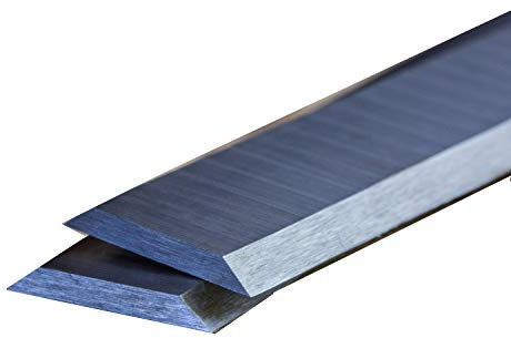 Fits Metabo DH330 Planer Blades Double Edged To Replace Metabo 0911062119 Planer Blades NO HOLES Disposable HSS 1 Pair By Xcalibur Tooling