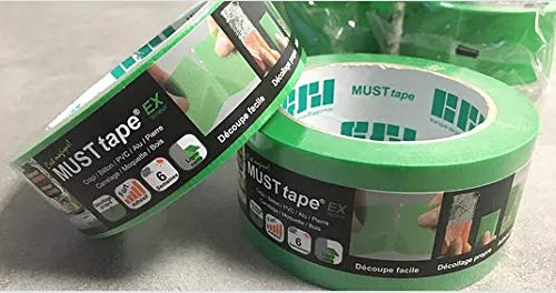 Must Tape Original 50 mm x 25 m – Mehrzweck-Klebeband ist magisch! – sehr starker Kleber, rückstandslos entfernbar, leicht zu schneiden