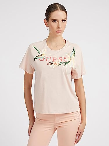 GUESS Maglietta da donna, Colore: rosa., XS
