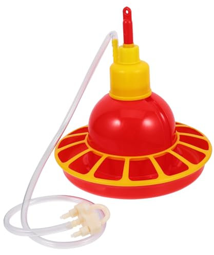 GAROZATION Poultry Feeding Device Automatischer Hühnerfutterspender Mit Großem Wassertank Für Geflügel Zubehör Für Tierbedarf Für Hühner Wachteln Und Vögel