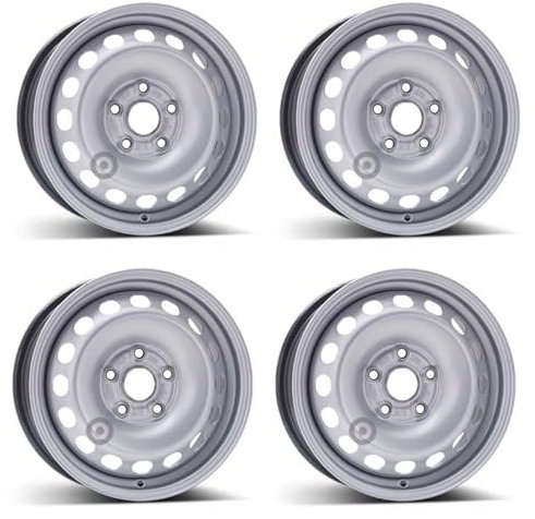 4x Alcar Stahlfelgen 4-8385 6.0Jx15 ET47 5x112 kompatibel mit Volkswagen Caddy