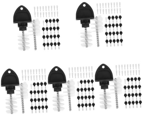PartyKindom 100pcs Multi-function Beer Tap Plugs Brush Cleaning Brush for Draft Beer Tap Bar Faucet