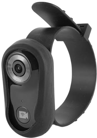 1080P Katzenhalsband Kamera, 8MP HD 2,4G WLAN Haustierkamera, Mi NI Action Kamera mit Videoaufzeichnung, Hunde Tracker Halsbandkamera mit Smart Bildschirm, 170° Weitwinkelobjektiv
