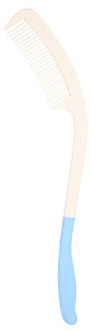 Ensemble Peigne à Cheveux Ergonomique Doux avec Manche Long et Brosse à Cheveux Antidérapante avec Manche Long