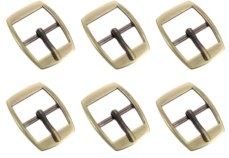 QUARKZMAN Rollschnalle Metall Roller Schnalle, Stück Gürtelschnalle zum Wechseln Verstellbar Schnalle mit Quadratischem Metallschnalle für DIY Gurte Rucksack Leder