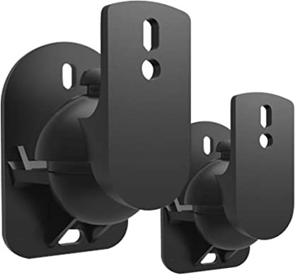 NUOBESTY 1 Paio per Altoparlanti Surround Design Elegante e Facile Installazione Kit Incluso Adatto per Home Cinema e Altoparlanti Satellitari