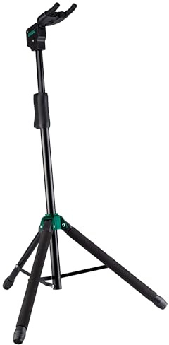 EROK Guitar Stand - Heavy Duty Auto-Lock, Adjustable for Acoustic/Electric Guitars & Bass, 33lbs Capacity, 360° Non-Slip Base | Portable for Stage/Travel/Studio