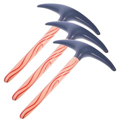 ERINGOGO 3pezzi Giocattolo Gonfiabile Forma Piccone in PVC per Feste Compleanno Halloween Natale e Divertimento in Piscina
