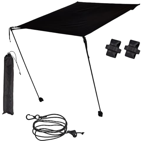da campeggio – Sedia pieghevole da campeggio baldacchino Outdoor – Ombrellone parasole portatile per spiaggia all'aperto giardino patio escursionismo sport viaggi