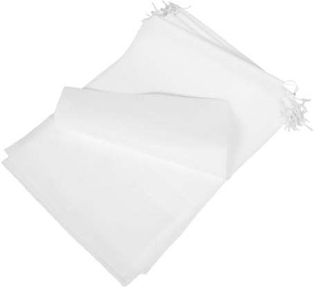 Healeved 15 St Skopåsar med Dragsko i Non-woven Tyg Dammtäta och Packa med Fönsterdesign för Enkel Identifiering för Resor och Organisering