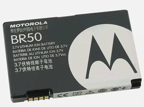 BATTERIA Originale per Motorola RAZR V3 V3i D&G V3c V3t Z3 PEBL U Adatta e Compatibile per RAZOR V3 Pila Ricambio Sostituzione BR50