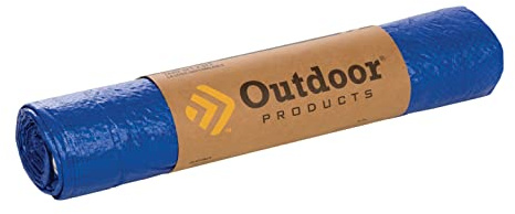 Outdoor Products Plastic Tarp (8 ft x 10 ft) , Blue