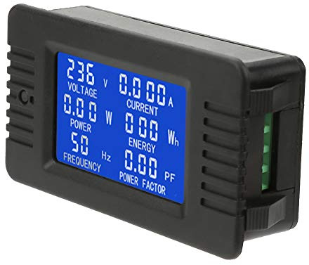 PZEM-022 LCD Anzeige Digitaler Wechselstrom Strom Stromzähler Test mit geschlossenem Typ CT 100A AC80-260V für Spannungs- und Strommessung