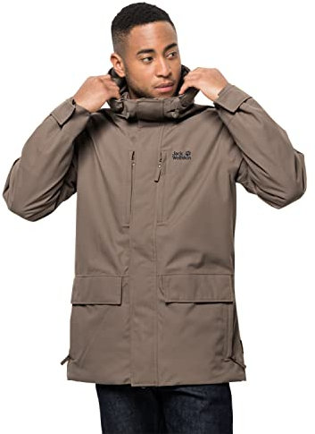Jack Wolfskin Herren West Coast Jacket, chestnut, L EU