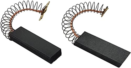 BSSTORE Par de escobillas de carbón para motor compatible con secadora y lavadora 154740
